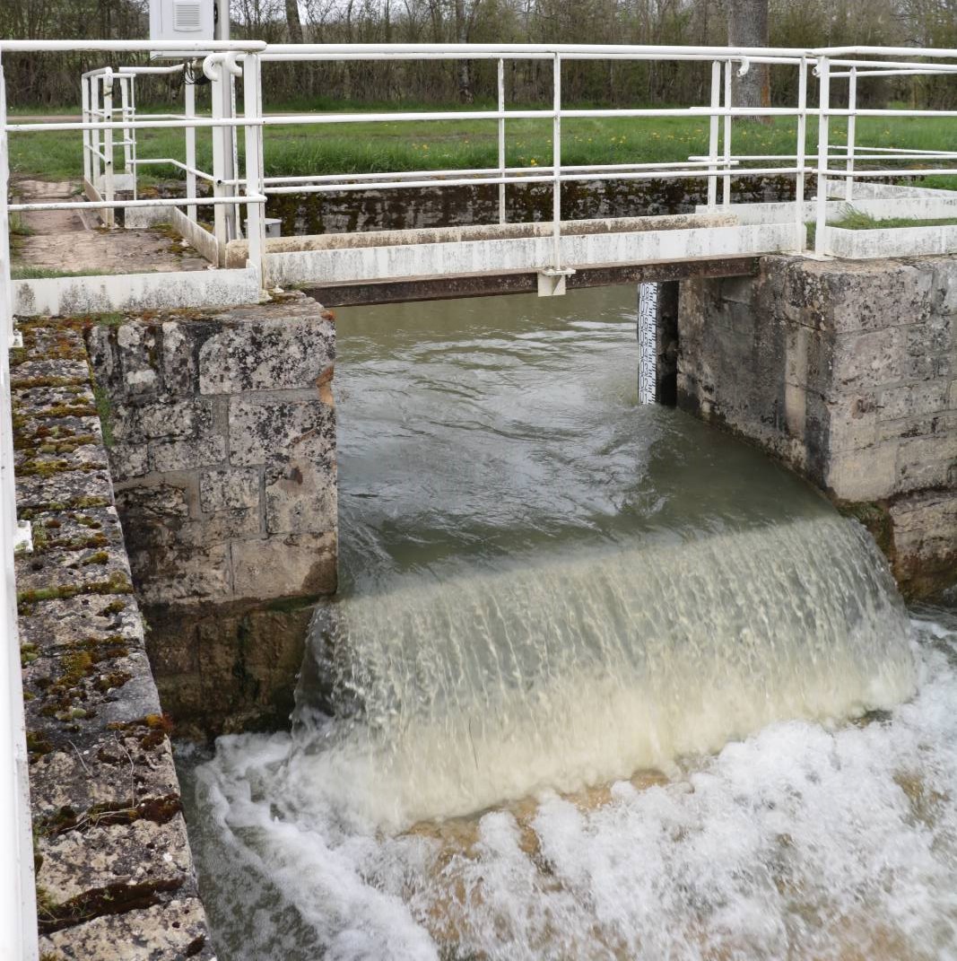 Instrumentation des prises d’eau et arrivées d’eau du canal